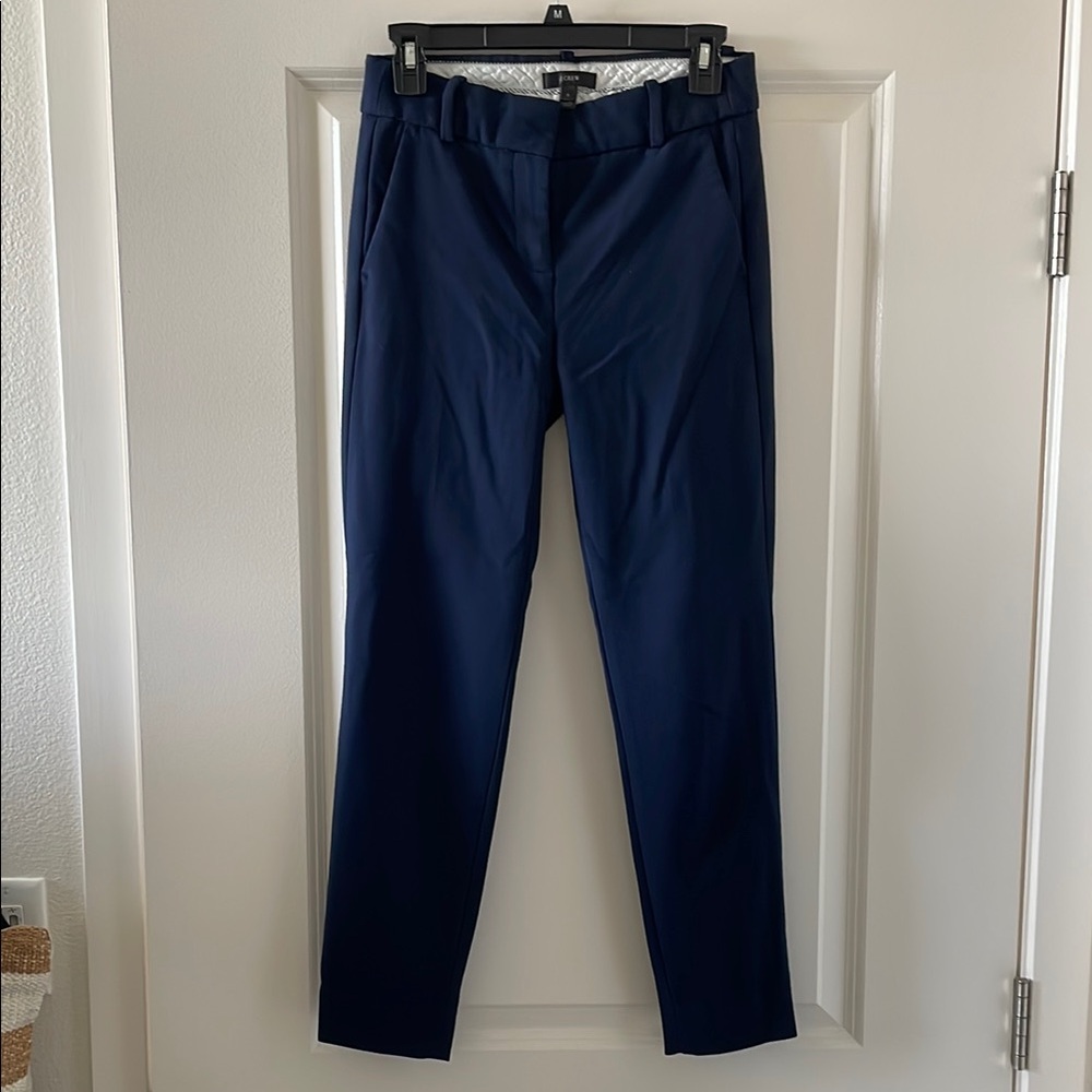 J. Crew Ankle Length Slim Fit Trousers